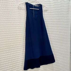 Alice + Olivia Navy Mini Shift Dress - SO Pretty!